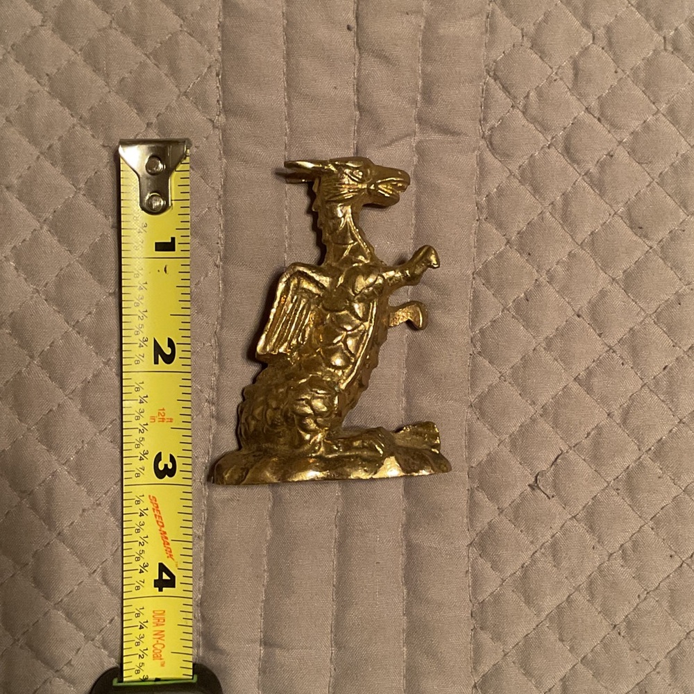 Gold Dragon Figurine Home Decor
